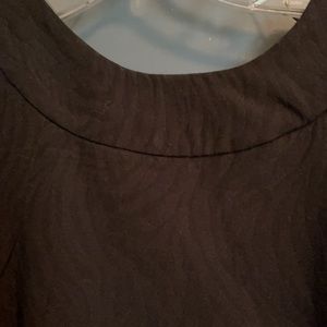 Black comfortable sundress, versatile enough to wear year round